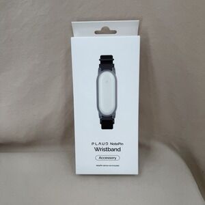 Plaud NotePin Black Nylon Wristband Breathable Adjustable Strap 7.3"-9.3"